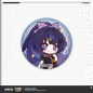 T073 "Honkai Gakuen 2" Leisure Time Series Mini Tinplate Badge