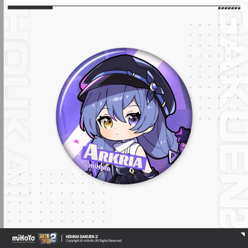 T075 "Honkai Gakuen 2" Shining Star Series Tinplate Badge