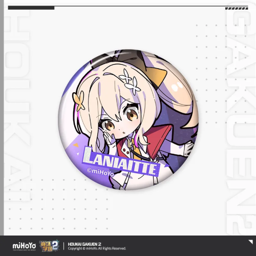 T075 "Honkai Gakuen 2" Shining Star Series Tinplate Badge