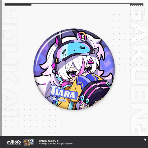 T075 "Honkai Gakuen 2" Shining Star Series Tinplate Badge