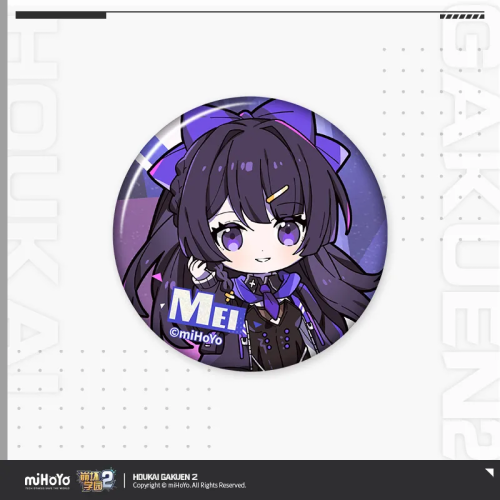 T075 "Honkai Gakuen 2" Shining Star Series Tinplate Badge