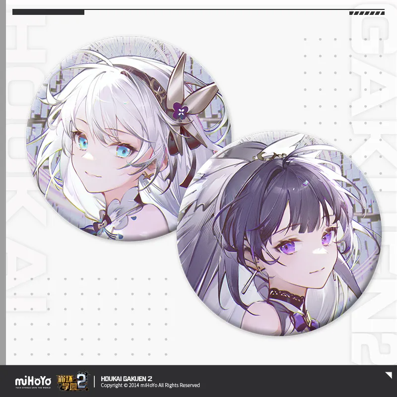 T076 "Honkai Gakuen 2" Beyond Destiny Series Badge