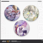 T077 "Honkai Gakuen 2" Birthday Celebration Theme Tinplate Badge
