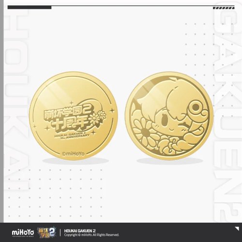 T080 "Honkai Gakuen 2" 10th Anniversary Commemorative Stamp Album