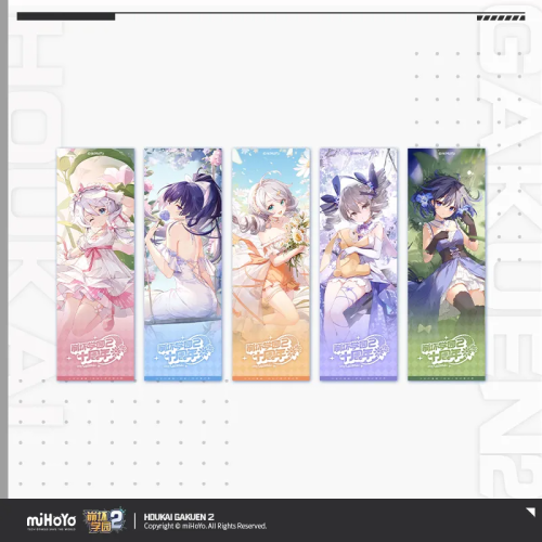 T080 "Honkai Gakuen 2" 10th Anniversary Commemorative Stamp Album