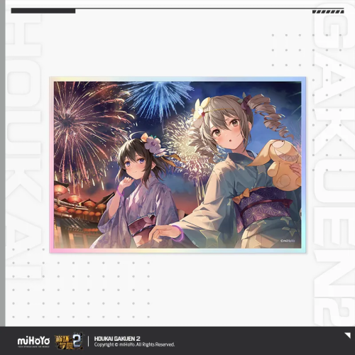T079 "Honkai Gakuen 2" character theme acrylic color paper