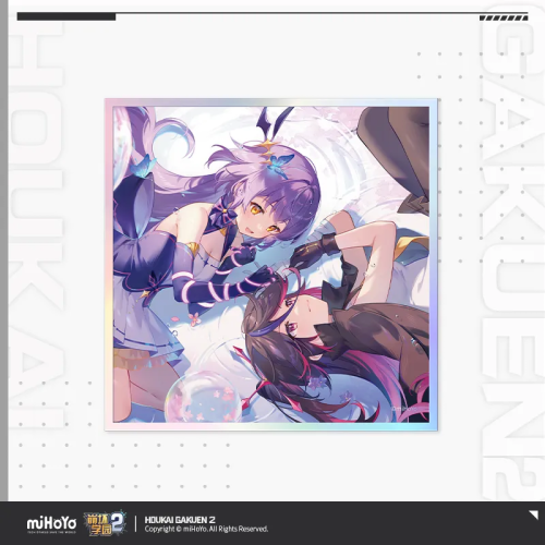 T079 "Honkai Gakuen 2" character theme acrylic color paper