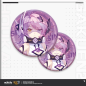T081 "Honkai Gakuen 2" Space suit series raster badge