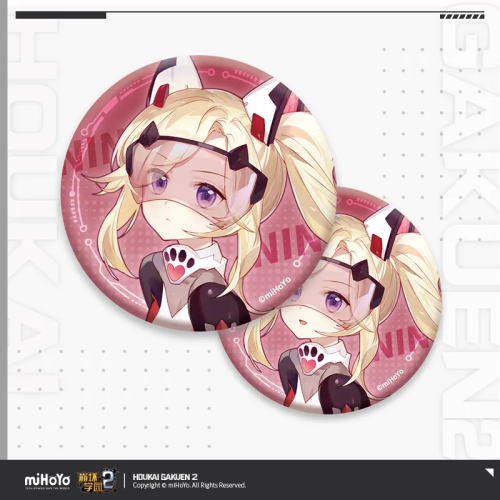 T081 "Honkai Gakuen 2" Space suit series raster badge