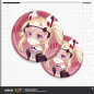T081 "Honkai Gakuen 2" Space suit series raster badge