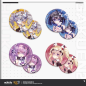 T081 "Honkai Gakuen 2" Space suit series raster badge
