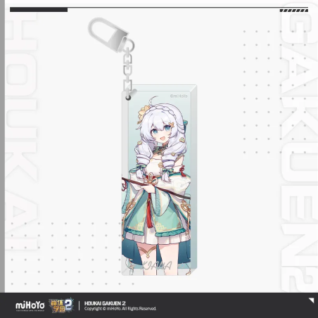 T084 "Honkai Gakuen 2" Flower Language and Heart Series Acrylic Pendant