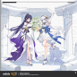 T089 "Honkai Gakuen 2" First Blooming Dawn Combination Stand