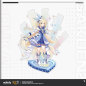 T092 "Honkai Gakuen 2" Twinkle Idol series laser acrylic stand