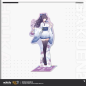 T094 "Honkai Gakuen 2"First Release of Onsen Yukata Series Standing Plaques