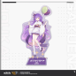 T094 "Honkai Gakuen 2"First Release of Onsen Yukata Series Standing Plaques