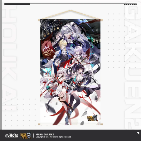 T102 "Honkai Gakuen 2" CG series fabric hanging painting