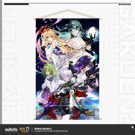 T102 "Honkai Gakuen 2" CG series fabric hanging painting