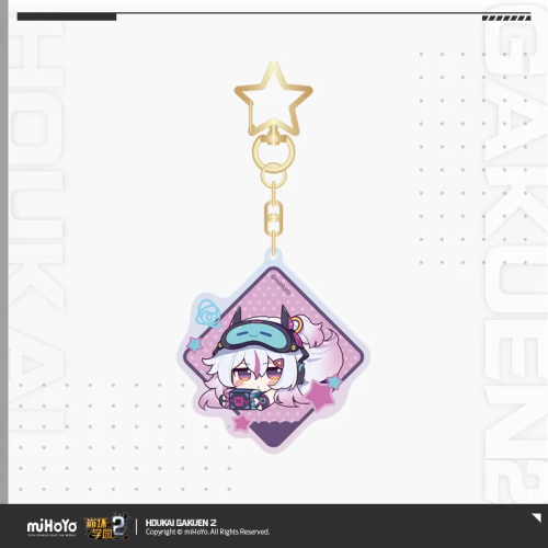 T107 "Honkai Gakuen 2" Q-Style Acrylic Keychains of Honkai Gakuen Character Themes