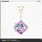 T107 "Honkai Gakuen 2" Q-Style Acrylic Keychains of Honkai Gakuen Character Themes