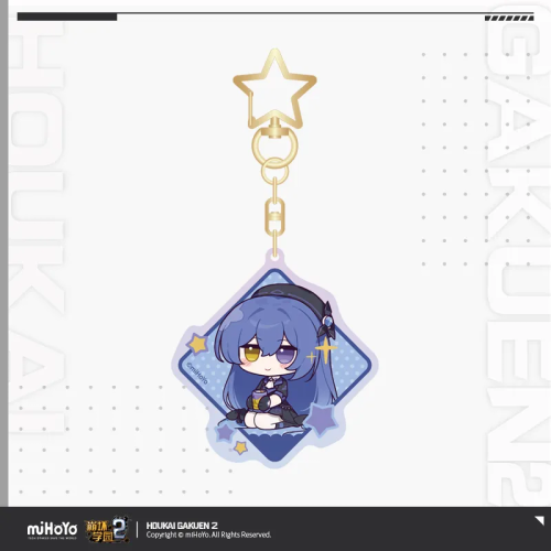 T107 "Honkai Gakuen 2" Q-Style Acrylic Keychains of Honkai Gakuen Character Themes