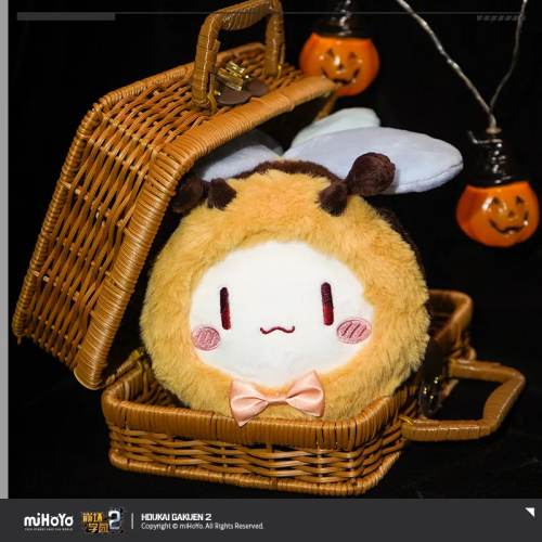 T110 "Honkai Gakuen 2"Jade-like Fluffy Dolls Smoothie Black Meow Cuddly Bunny