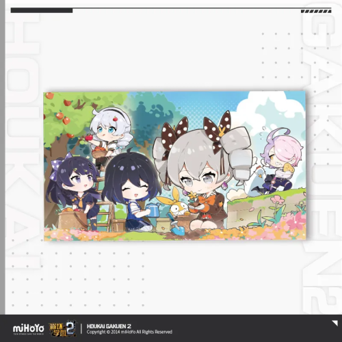 T126 "Honkai Gakuen 2" Leisurely Work Acrylic Puzzle