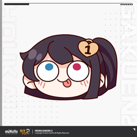 T128 "Honkai Gakuen 2" Ling Yini Big Head Funny Cushion