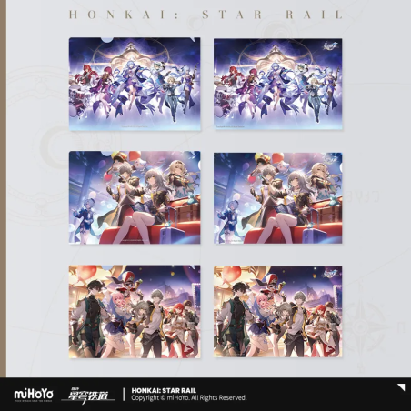 T207 "Honkai: Star Rail" Folder poster set
