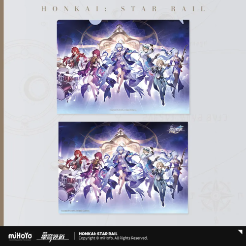 T207 "Honkai: Star Rail" Folder poster set