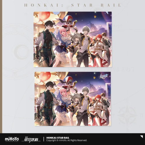 T207 "Honkai: Star Rail" Folder poster set