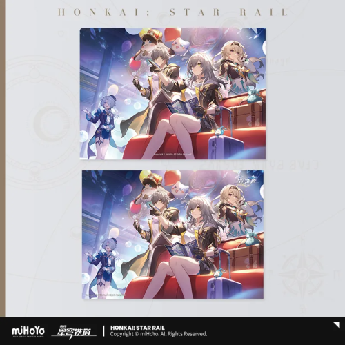 T207 "Honkai: Star Rail" Folder poster set