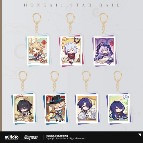 T209 "Honkai: Star Rail" New Year Celebration Series Acrylic Pendant