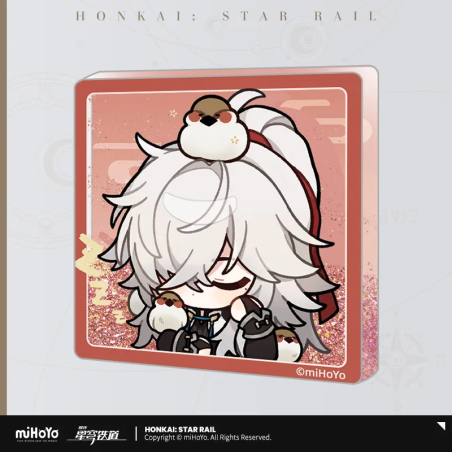 T212 "Honkai: Star Rail"Pam Exhibition Hall series of quicksand acrylic fridge magnets