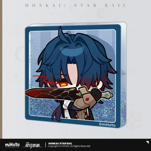 T212 "Honkai: Star Rail"Pam Exhibition Hall series of quicksand acrylic fridge magnets