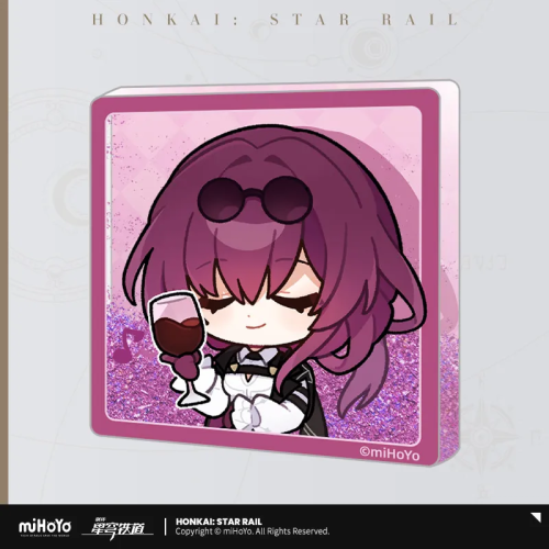 T212 "Honkai: Star Rail"Pam Exhibition Hall series of quicksand acrylic fridge magnets