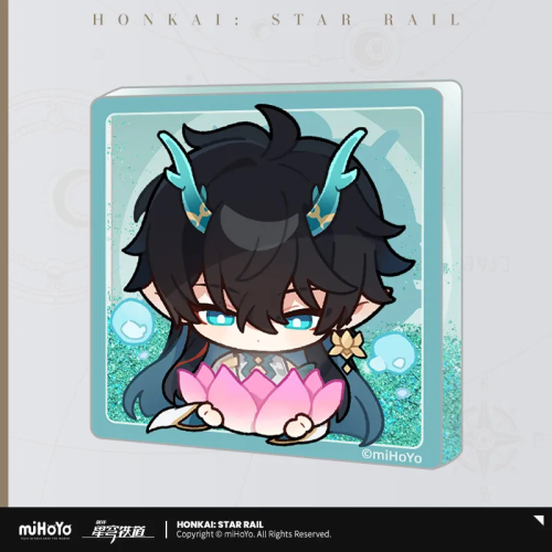 T212 "Honkai: Star Rail"Pam Exhibition Hall series of quicksand acrylic fridge magnets