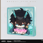 T212 "Honkai: Star Rail"Pam Exhibition Hall series of quicksand acrylic fridge magnets