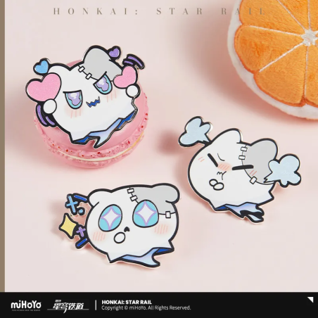 T213 "Honkai: Star Rail"Woo Woo series metal badge