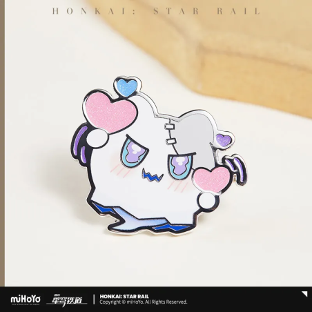T213 "Honkai: Star Rail"Woo Woo series metal badge