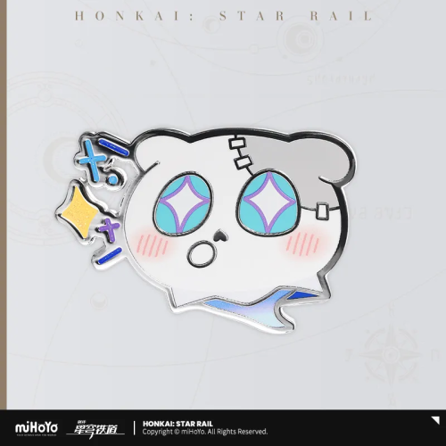 T213 "Honkai: Star Rail"Woohoo series metal badge
