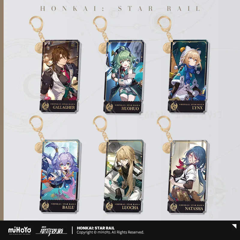 T214 "Honkai: Star Rail" Illustration series acrylic pendant - The Path of Abundance
