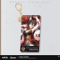 T215 "Honkai: Star Rail"Illustration Series Acrylic Pendant - The Path of Harmony