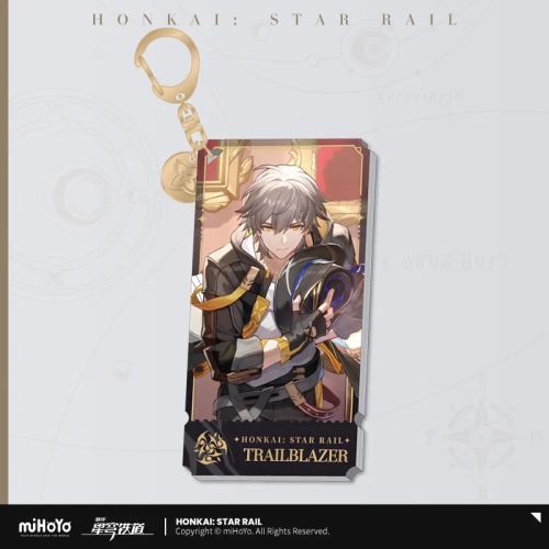 T215 "Honkai: Star Rail"Illustration Series Acrylic Pendant - The Path of Harmony