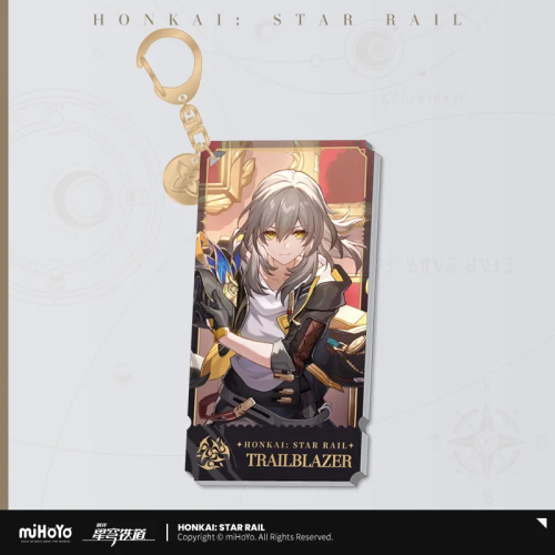 T215 "Honkai: Star Rail"Illustration Series Acrylic Pendant - The Path of Harmony