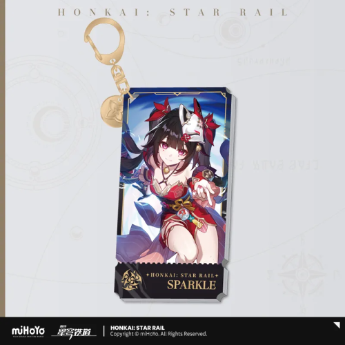 T215 "Honkai: Star Rail"Illustration Series Acrylic Pendant - The Path of Harmony