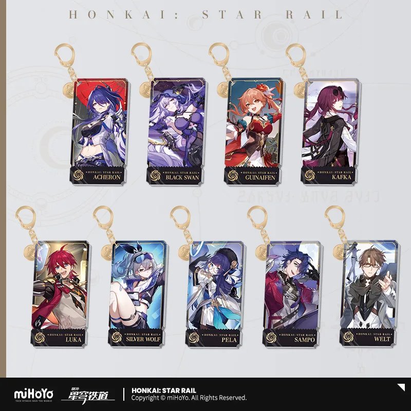T216 "Honkai: Star Rail"Illustration series acrylic pendant - Void path