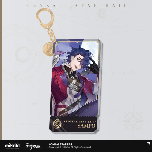 T216 "Honkai: Star Rail"Illustration series acrylic pendant - Void path