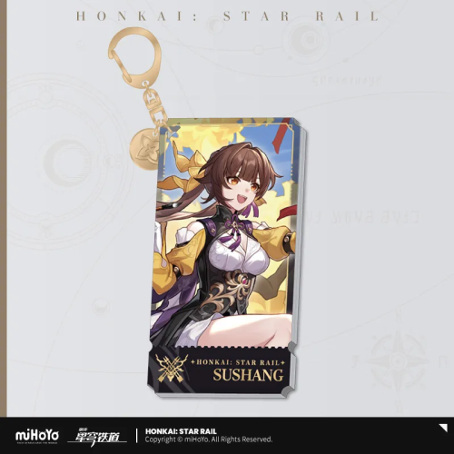 T219 "Honkai: Star Rail" Illustration series acrylic pendant-The Path of the Hunt