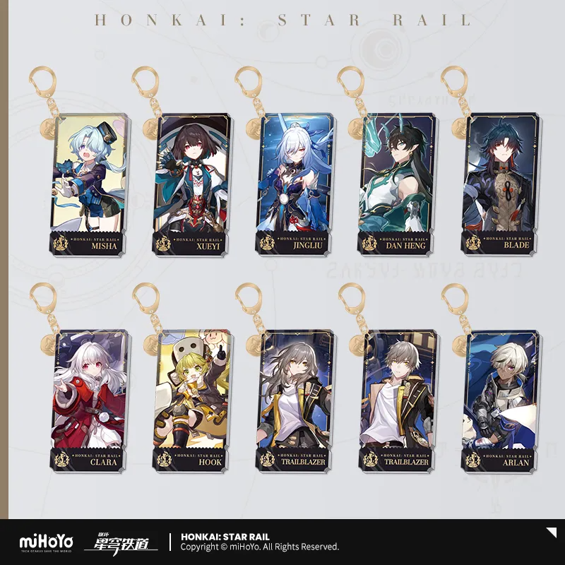T220 "Honkai: Star Rail"Illustration Series Acrylic Pendant - Path of Destruction